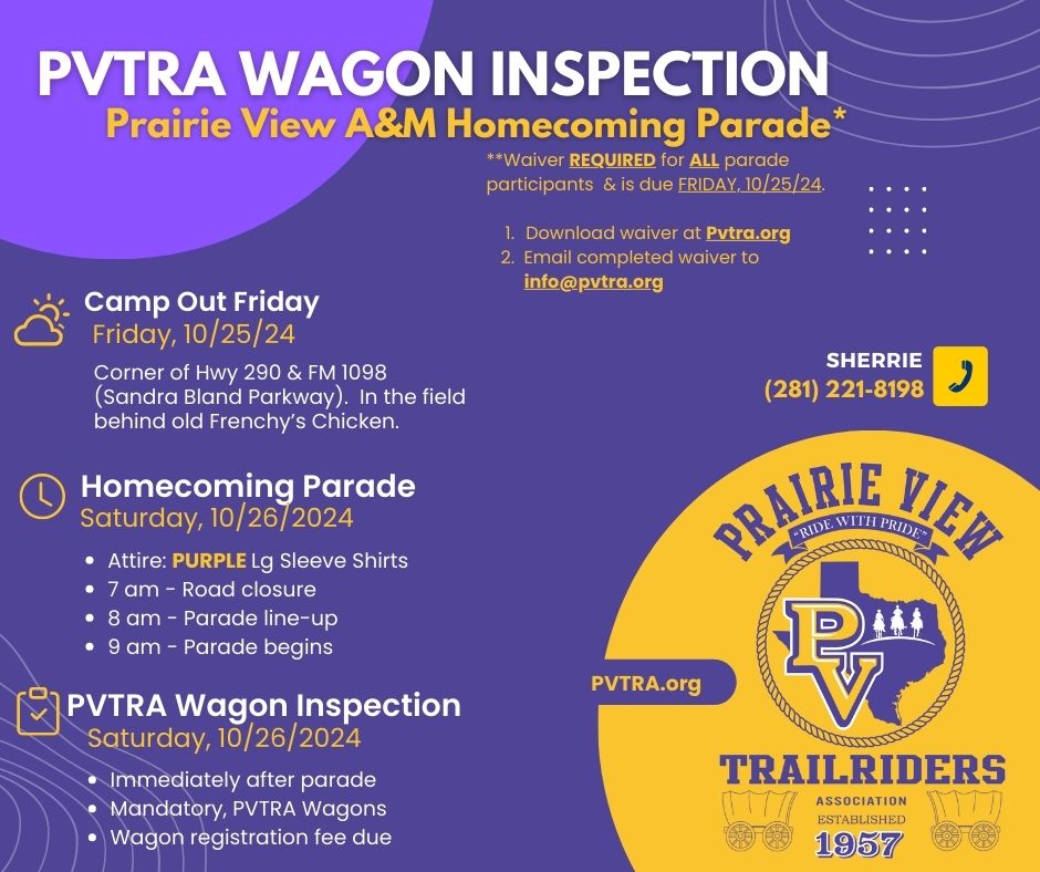 PV Wagon Inspection Flyer